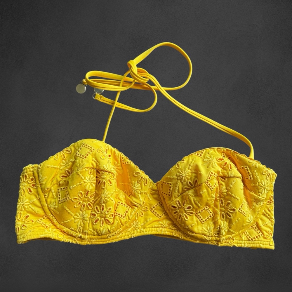 Yellow Lace Women's Bralette Kate Spade, size M